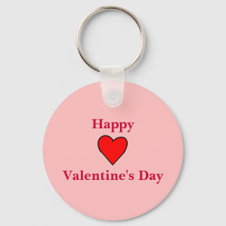 Porte-clés Coeur Heureuse Sainte-Valentin