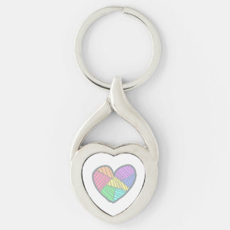 Porte-clés coeur mignon