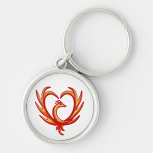 Porte-clés Coeur Phoenix