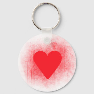 Porte-clés Coeur rouge