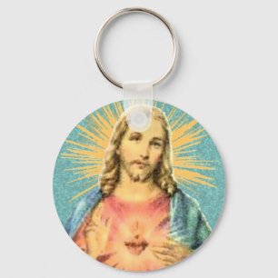 Porte-clés Coeur sacré de Jésus