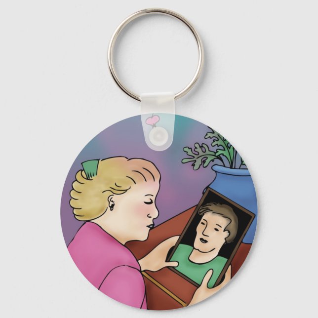 Porte-clés Coeur saignant (Recto)