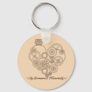Porte-clés Coeurs blindés Porte - clé Steampunk
