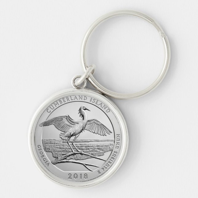 PORTE-CLÉS COIN DE L'ÎLE DE CUMBERLAND (Devant)