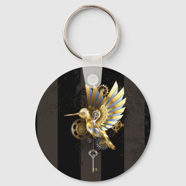 Porte-clés Colibri mécanique (Recto)