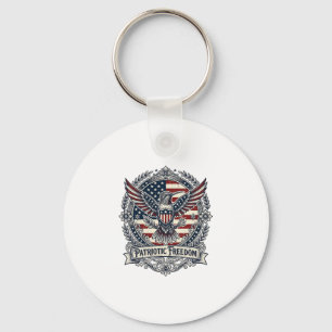Porte-clés Colibri Patriotique