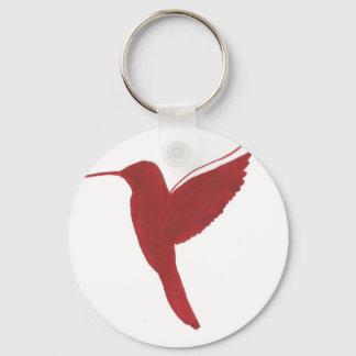 Porte-clés Colibri rouge