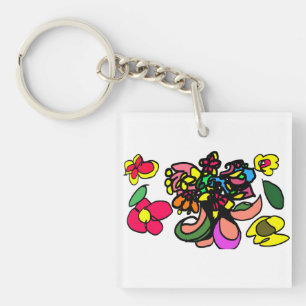 Porte-clés Colibri se détendre printemps