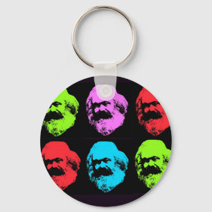 Porte-clés Collage de Karl Marx