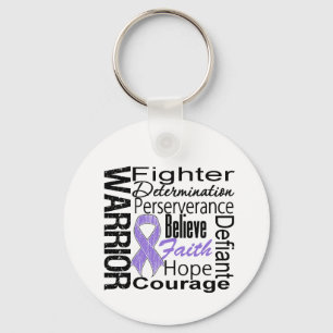 Porte-clés Collage du guerrier de Hodgkins Lymphoma