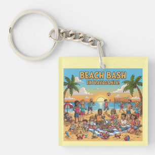 Porte-clés Collecte de plages