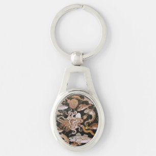 PORTE-CLÉS COLLECTE POMPEII / OCÉAN - SCÈNE DE VIE MARINE