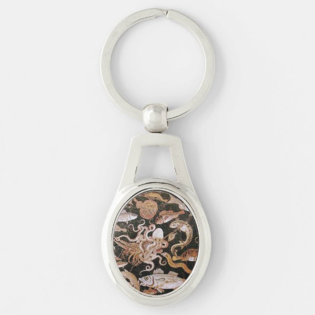 PORTE-CLÉS COLLECTE POMPEII / OCÉAN - SCÈNE DE VIE MARINE (Devant)