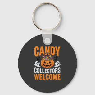 Porte-clés Collecteurs de bonbons Bienvenue Halloween Citroui