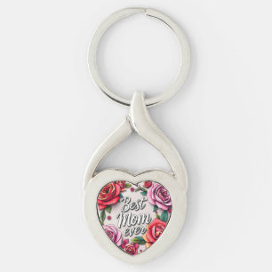 Porte-clés Collection Cadeau Floral Moderne