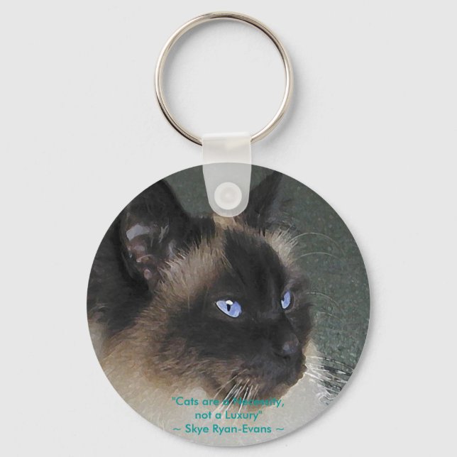 Porte-clés Collection CAT BIRMAN RAGDOLL (Recto)