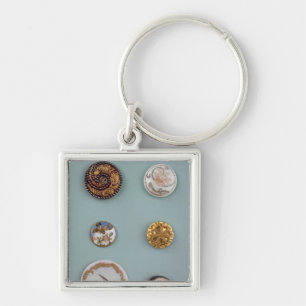 Porte-clés Collection de boutons