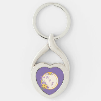 Porte-clés Collection de jardin printanier Crème