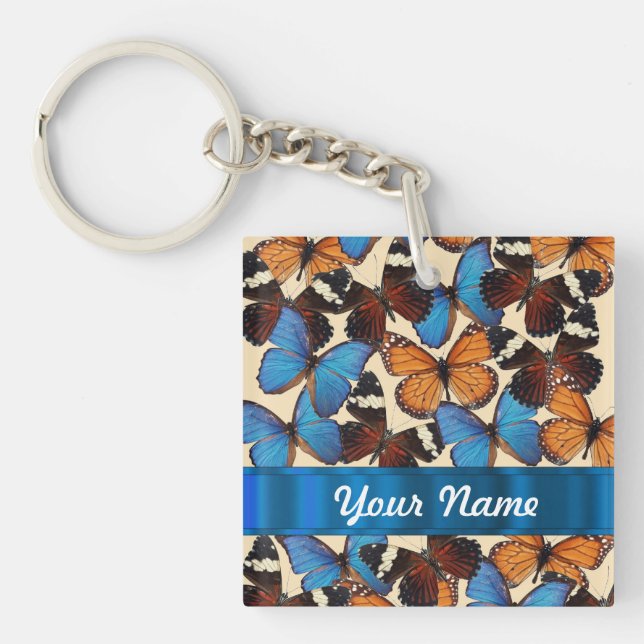 Porte-clés Collection de papillon (Devant)
