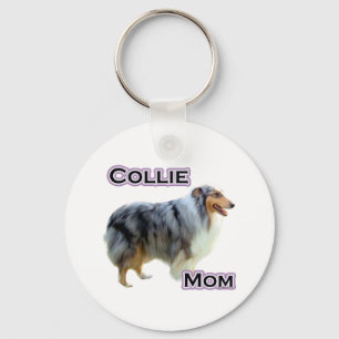 Porte-clés Collie Mom 4 - Porte - clé