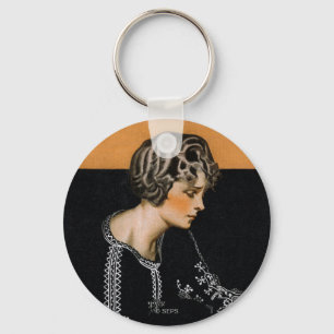 Porte-clés Collier de perle cassé