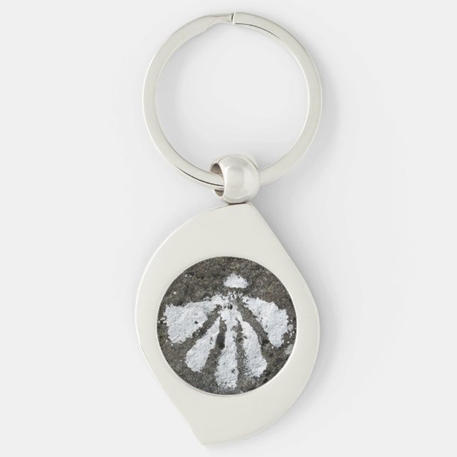 Porte-clés Collier de Shell de feston (Devant)