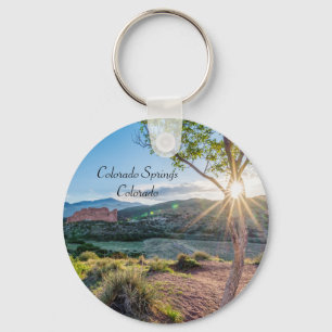 Porte-clés Collier du jardin des dieux arbre Sunburst