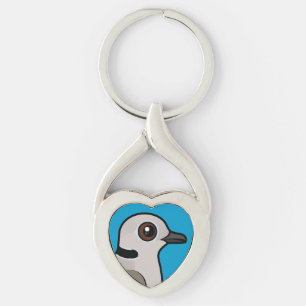 Porte-clés Colombe colletée par Eurasien de Birdorable