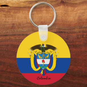 Porte-clés Colombian Flag & Colombia patriots / sports