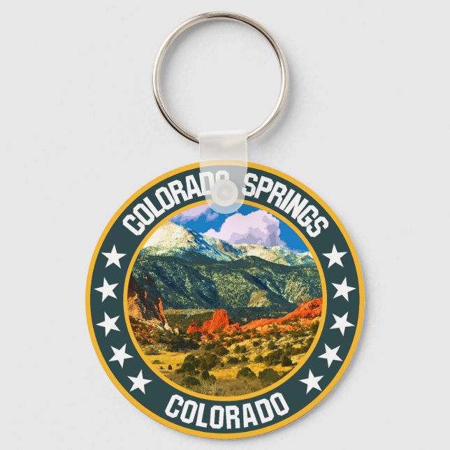 Porte-clés Colorado Springs (Recto)