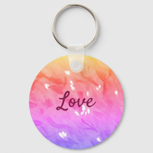 Porte-clés Coloré arc-en-ciel amour fierté lgbtq gay motif te