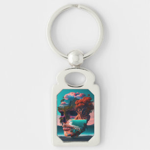 Porte-clés Colored skull