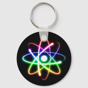 Porte-clés Colorful Glowing Atom - Keychains