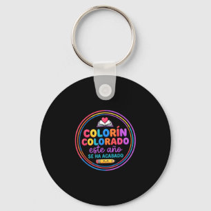 Porte-clés Colorin colorado cette année est terminée espagnol