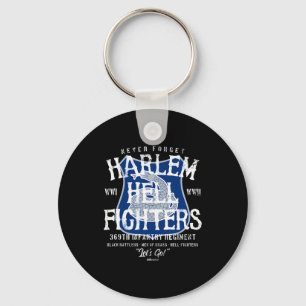 Porte-clés Combattants de l'enfer de Harlem Histoire militair