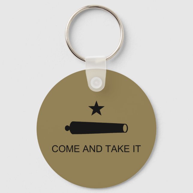 Porte-clés Come & Take It ! Flag de Texas State (Recto)