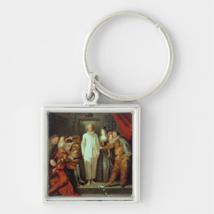 Porte-clés Comédiens italiens, c.1720