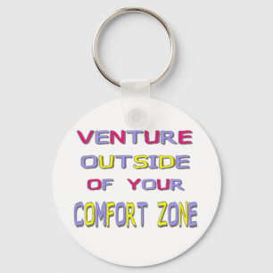 Porte-clés Comfort Zone (White) Keychain