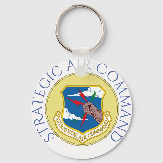 Porte-clés Commandement aérien stratégique (Recto)