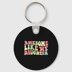 Porte-clés Comme Ma Fille Chemise Hommes Drôle Fête des pères