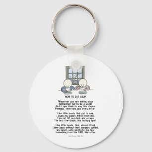Porte-clés Comment manger de la soupe - le Goops