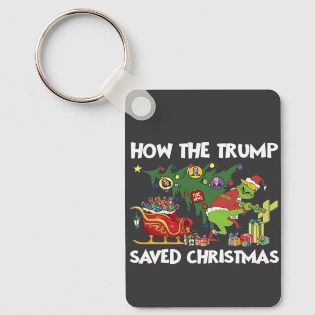 Porte-clés Comment Trump a sauvé Noël (Recto)