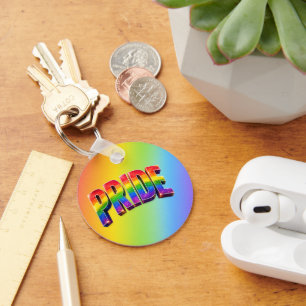 Porte-clés Communauté LGBTQIA+ Rainbow PRIDE