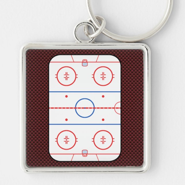 Porte-clés Compagnon de hockey Autographe prêt (Devant)