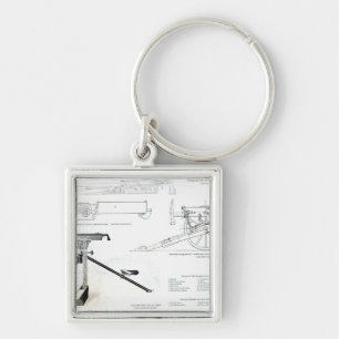 Porte-clés Comparaison de l'arme à feu automatique de colt