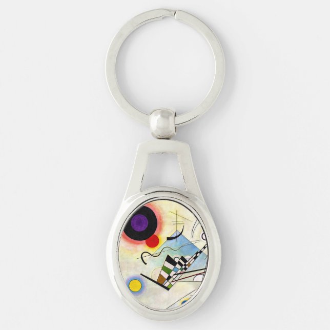 Porte-clés Composition 8 de Kandinsky (Devant)