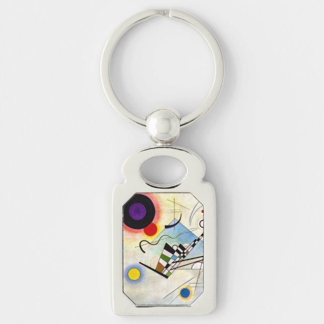 Porte-clés Composition 8 de Kandinsky (Devant)