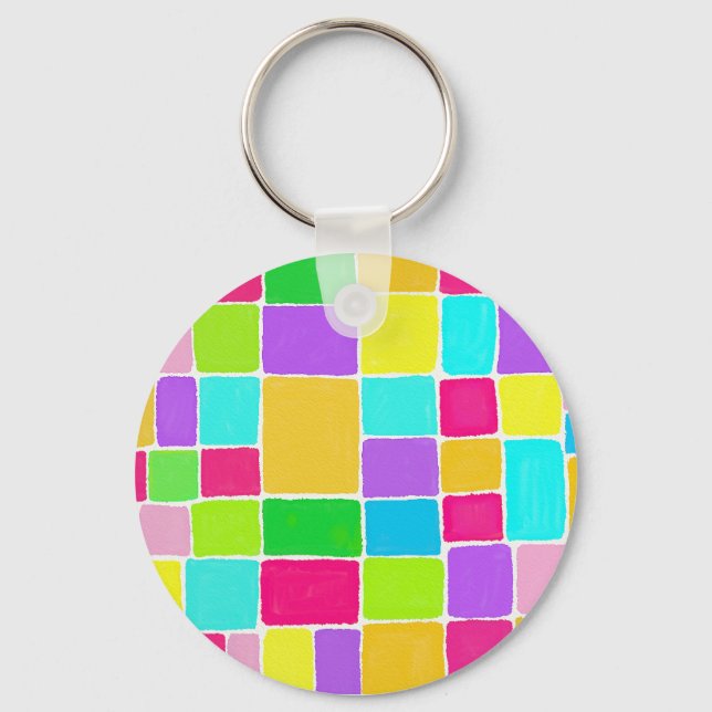 Porte-clés Composition de l'aquarelle (Recto)
