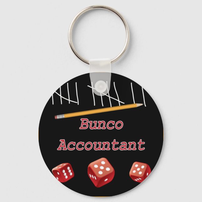 Porte-clés Comptable Bunco (Recto)