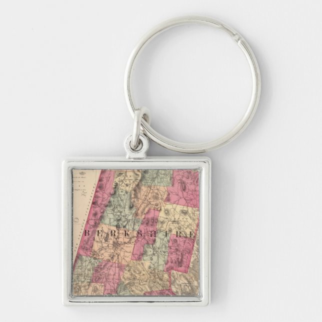 Porte-clés Comté de Berkshire (Devant)